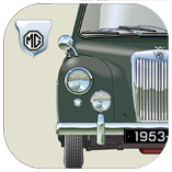 MG Magnette ZA 1953-56 Coaster 7